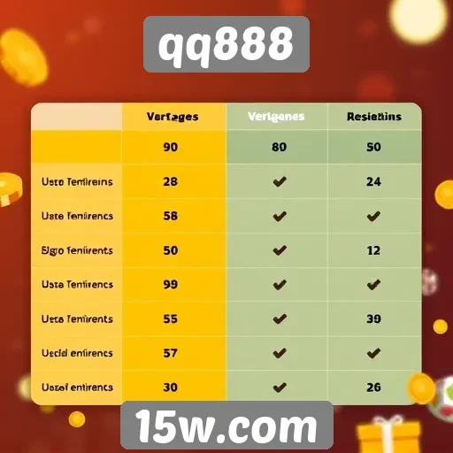 Comparativo entre qq888 e outros sites de jogos